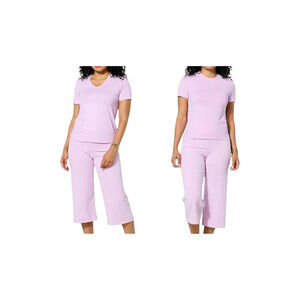Joy Collection Women's Two Performance Tees Spring Lilac - Regular